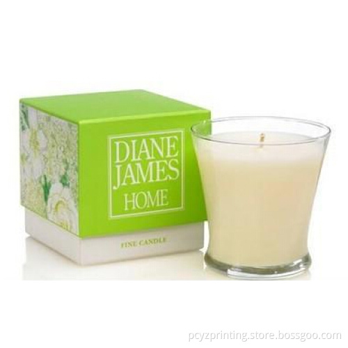 Printing Environmental Paper Packing Candle Box for Gift
